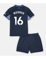 Tottenham Hotspur Timo Werner #16 Vieraspaita Lasten 2023-24 Lyhythihainen (+ shortsit)
